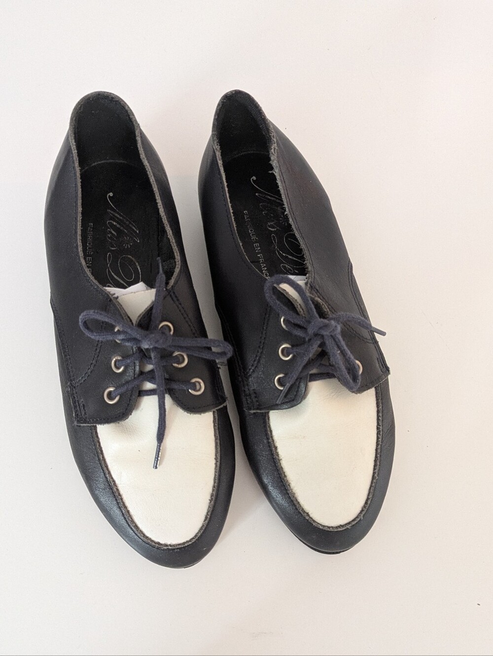 Vintage Leather Shoes Made In France Size 1 Junior